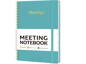 Meeting Notebook for Work Organization - Work <strong>Planner</strong> Notebook, Agenda <strong>Planner</strong> for Note Taking, <strong>Project</strong> Organizer - Product Image 3