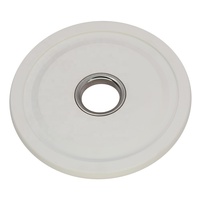 Plaque de poids en acier avec logo personnalisé en relief, pour salle de sport commerciale, entraînement de force professionnel, musculation