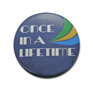 Color <b>Spray</b>-Tinned Tinplate <b>Metal</b> Badges, Gold-Plated Designer Business Gift Brooches - Product Image 5