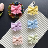 Funda para Teléfono Móvil con Lazo Estilo Coreano, con Soporte, Espejo Cosmético Retráctil, Resina Plástica, Adhesivo para Escritorio