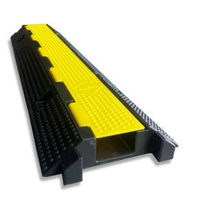 1 चैनल केबल रक्षक रैंप तारों की बिजली लाइनों एक्सटेंशन कॉर्ड कवर इनडोर के लिए - Product Image 2