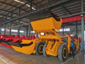 CE Chứng Nhận Ngầm Khai Thác Mỏ Load Haul Dumper với Bê Tông Shotcrete Robot Cánh Tay, KSQ RL-2 LHD - Product Image 5