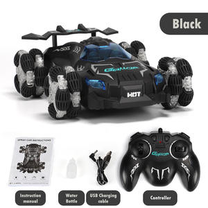 Drift Spray Racing Luces <span class=keywords><strong>de</strong></span> alta velocidad música 2,4g control remoto Coche <span class=keywords><strong>de</strong></span> juguete recargable eléctrico para niños - Product Image 3