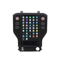 Sistema de Navegación GPS Inteligente con Control por Voz Android de 11.8 Pulgadas Compatible con Ford Mustang 2013-2020, Pantalla IPS con Tecnología Qualcomm