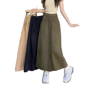 กระโปรงพลีททรงขาบานสำหรับผู้หญิง ฤดูร้อน/ฤดูใบไม้ผลิ ลดราคาสุดฮอต ดีไซน์ใหม่ล่าสุด เอวสูง ทรงหลวม สไตล์เกาหลี กระโปรงครอปแบบลำลองสำหรับสาวๆ - Product Image 1