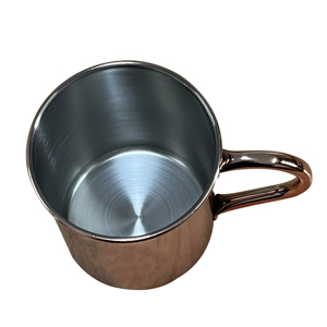 Bán buôn Durable phong cách cổ điển Moscow Mule gốm Mug thép không gỉ lót vàng brass xử lý bù đắp khuyến mại drinkware - Product Image 4