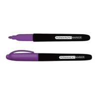 Échantillon gratuit, marqueur permanent en plastique pas cher, pointe plate, encre à séchage rapide, logo personnalisé, 30 couleurs, utilisation sur papier