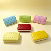 Jouet Squishy Biscuit de Simulation à Rebond Lent, Sensoriel au Toucher Beurreux, Anti-Stress et de Décompression