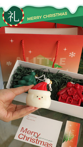 Handicraft Handmade Christmas Scented <b>Candle</b> Gift Set <b>Xmas</b> Figure Aromatherapy <b>Candle</b> Holiday Gift Box With Full Accessories - Product Image 4