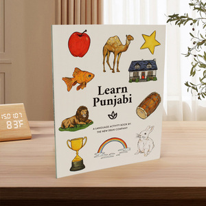 Tùy chỉnh in trẻ em Vẽ Tranh Màu cuốn Sách Trung Quốc in offset cho bảng chữ cái chữ viết tay thực hành làm giấy bền - Product Image 3