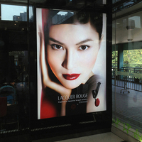 Publicité Duratran Impression En Gros Affiche Personnalisée Panneaux D'affichage Rétro-Éclairé En Soie