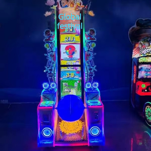 Mới nhất Arcade de ficha 'globe touri' trò chơi máy Redemption Xổ Số vé cho vui chơi giải trí 1 năm làm bằng kim loại bền - Product Image 5