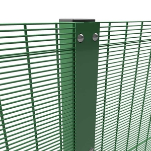 Recinzione di Sicurezza con Telaio <span class=keywords><strong>in</strong></span> Metallo, Copricolonna Protettivo, Recinzione Anti-Arrampicata 358 ad Alta Sicurezza per Uso Aeroportuale e Carcerario - Product Image 1