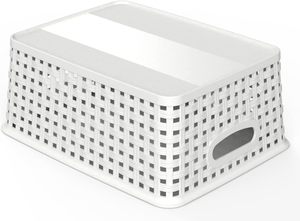 Contenedores de Almacenamiento Duraderos y Ecológicos de Plástico PP para Despensa, Organizadores de Escritorio con Asas, Cestas de Cocina de Fábrica - Product Image 3