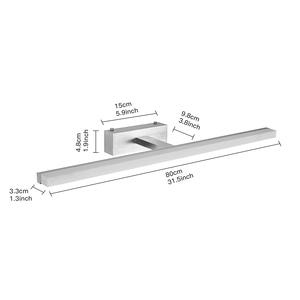 New Model Postmodern Crystal Touch Control <b>LED</b> Bedroom <b>Mirror</b> Cabinet Light with Wall-Mounted <b>Makeup</b> <b>Lighting</b> - Product Image 5