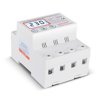 SINOTIMER STVP936 80/40/63/50A Relais de protection contre les surtensions réglable sur rail DIN 230/400V/380V avec protection contre les surintensités