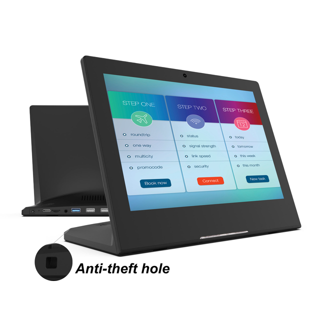 L Shape POS Tablet 8 10 Inch Lcd Display Advertising Machine Customer Feedback Device POE NFC Android Tablet Pc Digital Signage