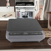 Cuisinière à induction intelligente 3500W, réchaud portable à induction solaire pour cuisine, cuisinière électrique