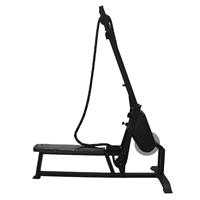 Machine d'entraînement professionnelle pour l'escalade à corde à résistance magnétique sans fin avec banc de fitness