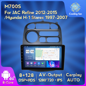 MEKEDE Xe Stereo AHD Xe Video <span class=keywords><strong>Android</strong></span> 11 IPS DSP 128GB Đài Phát Thanh Xe Cho JAC Tinh Chỉnh 2012-2015 Hyundai H-1 Starex 1997-2007 4 Gam - Product Image 3