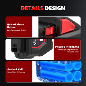 Batterie Li-ion VICTPOWER 18V 15.0Ah de remplacement pour outils électriques sans fil Milwaukee M18, compatible avec plus de 200 outils, OEM ODM - Product Image 5