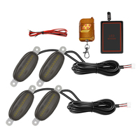 Nouveautés Zuo Chi ZWXHD : Feu de signalisation d'avertissement LED jaune compact pour voiture, type grille, 12V, pour utilisation diurne et adaptable pour véhicules.