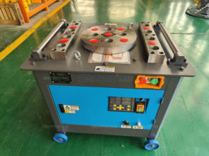 Máquina Dobladora de Alta Precisión, Máquina Dobladora de Barras de Acero con Perno en U con Motor para Construcción - Product Image 2