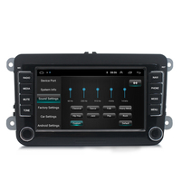 Mirror Link HD multimedia Android 7 pulgada 2 Din coche radio reproductor de DVD para Volkswagen / Polo / Golf / Caddy