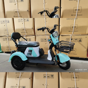 รถสามล้อไฟฟ้าขายส่ง แบบความเร็วเดียว 48V โครงเหล็กกล้าคาร์บอนสูง ใช้เป็นรถรับจ้างโดยสาร ขับเคลื่อนด้วยมอเตอร์ - Product Image 1