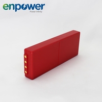 Baterai HBC Radiomatic FUB10AA Kompatibel 6V 2000mAh NiMH Baterai Isi Ulang BA210040 BA211060 BA213020 BA214061