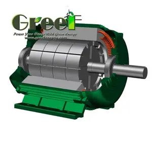 Generator Magnet Permanen Rpm Rendah 100KW, Bukan Tipe Diesel