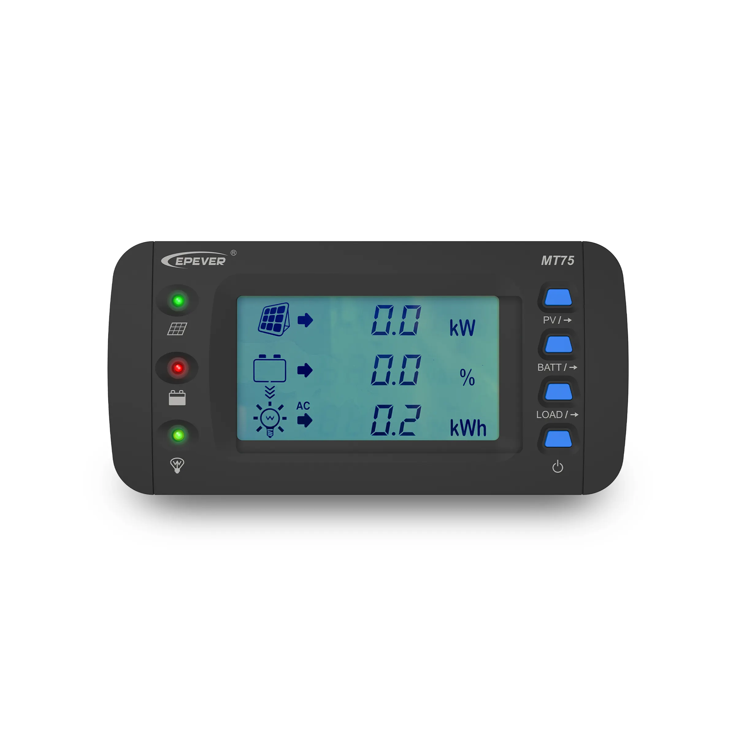Generasi Baru Remote Meter MT75 Monitor Solar Charge Controller dan Inverter