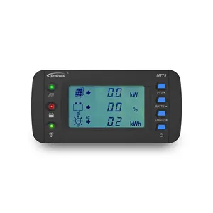 New generation of remote meter MT75 monitor solar charge controller and inverter