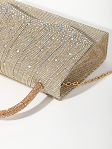 Sac de Soirée Carré de Luxe 5A pour Femme avec Strass, Chaîne, Imperméable, pour Anniversaire, Mariage, Sac à Main ou Sac Bandoulière – Vente en Gros - Product Image 6