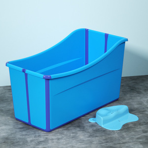 Inflatable Silicone Deep Organic <strong>Baby</strong> Bath Tub Cosmetic Product Kids <strong>Bathtub</strong> for Children Collapsible Foldable <strong>Baby</strong> <strong>Bathtub</strong> - Product Image 1