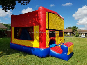 Xinyue - Brincolín Inflable <span class=keywords><strong>de</strong></span> PVC <span class=keywords><strong>de</strong></span> 4x4 m con Diseño <span class=keywords><strong>de</strong></span> Luna, Juguete Acuático para Niños Mayores <span class=keywords><strong>de</strong></span> 4 Años, Ideal para Parques <span class=keywords><strong>de</strong></span> Trampolines - Product Image 3