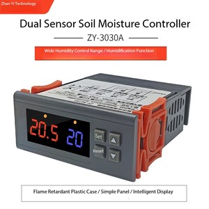 Saksı bitkileri için dijital ekran toprak nem kontrol otomatik sulama ve yağmurlama toprak test cihazı - Product Image 3
