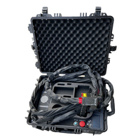 Machine de nettoyage au laser pulsé 300W avec système de refroidissement par air pour l'élimination de la rouille, de la peinture et des incrustations métalliques