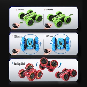 Venta caliente Stunt RC Car Toy 4WD 2,4 Ghz Doble cara para niños RC Stunt Morph cars Juguetes para niños - Product Image 3
