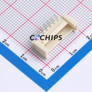 ZX-HY2.0-8PZZ-GW Wire-to-Board Pin Header Through hole Component (THT),P=2mm Connector 1x8P 2mm Through Hole HY - Product Image 1