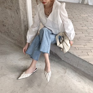 Nuevas Sandalias de Mujer para Primavera/Verano, Casuales, Modernas, Planas, con Estampado Animal, Parte Superior de PU, Suela de Goma, Punta Puntiaguda, Elegantes - Product Image 6