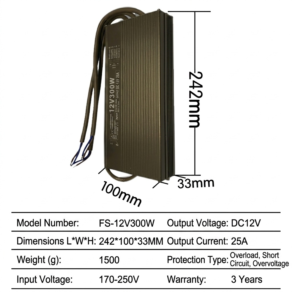 Fs12v300w25a
