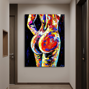 <span class=keywords><strong>Peinture</strong></span> <span class=keywords><strong>sur</strong></span> toile abstraite de <span class=keywords><strong>femme</strong></span> nue, art classique, impression HD, affiche, figure sexy, décoration murale pour café, salon, décoration de la maison - Product Image 3