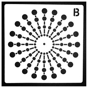 Pochoirs Mandala en plastique pour animal de compagnie, 10 pièces, bricolage, décoration, <span class=keywords><strong>dessin</strong></span>, Laser, modèle, géométrie, cadre mural, peinture, bois - Product Image 6