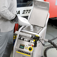 Machine de sablage à glace sèche industrielle classique IB 7/40, équipement de nettoyage haute efficacité Karcher, décharge automatique des résidus de glace