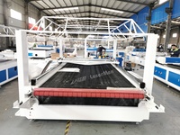 Faux cuir tissu alimentation automatique Ccd Co2 découpe Laser gravure Machine LM-1625