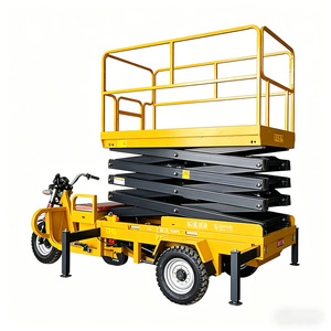 Plateforme Aérienne à Trois Roues 4m 500kg pour l'Entretien des Parcs d'Attractions - Vente Directe Fabricant - Product Image 2