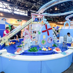 Bảo Tàng Trung tâm mua sắm bên trong sân chơi cho trẻ em thiết kế thiết bị chơi nước trong nhà cho trẻ em - Product Image 1