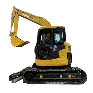 Miniexcavadora hidráulica Komatsu PC78 de 7 toneladas de Japón usada con pocas horas, componentes principales, bomba de engranajes de caja de cambios de motor - Product Image 1
