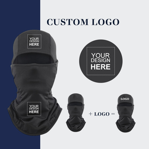 Balaclava de Ciclismo Camuflada Personalizada com Logo, Engraçada, Masculina, de Verão, em Tricô, Cobertura Total do Rosto, para Motocicleta, Preta, Reativa ao Calor, Máscara Facial, Capuz para Esqui - Product Image 2